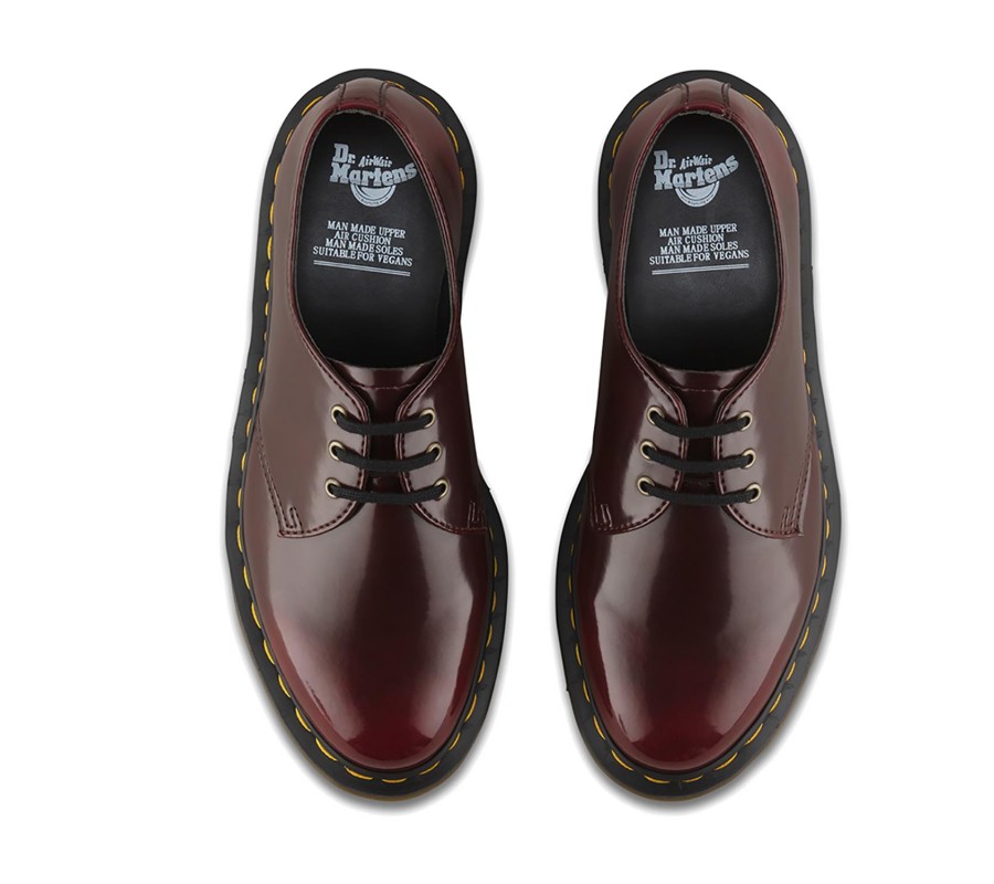 Туфли Dr. Martens Vegan 1461 Oxford Shoes Cherry Red 14046601
