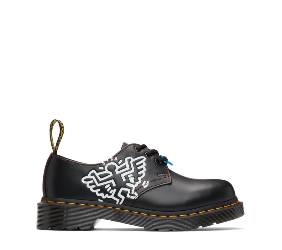 Туфли Dr. Martens Keith Haring 1461 Smooth Leather Oxford Shoes 26834001