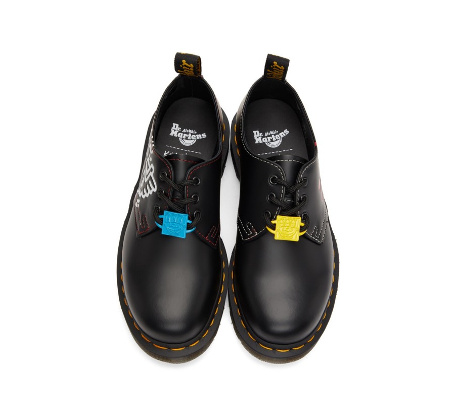 Туфли Dr. Martens Keith Haring 1461 Smooth Leather Oxford Shoes 26834001