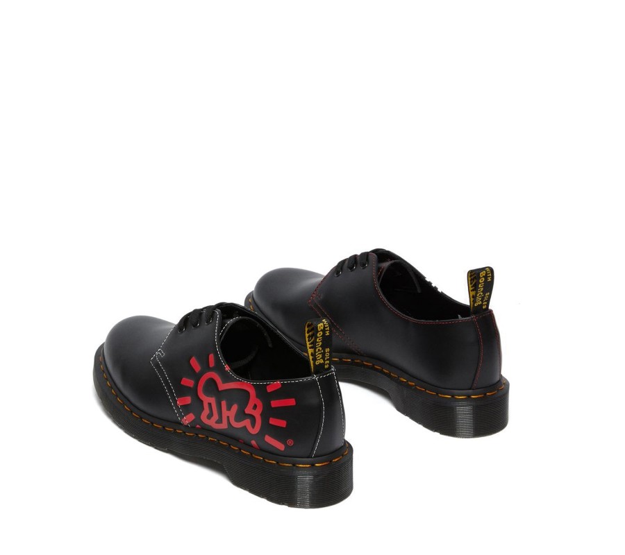 Туфли Dr. Martens Keith Haring 1461 Smooth Leather Oxford Shoes 26834001