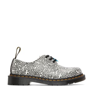 Туфли Dr. Martens Keith Haring 1461 Printed Leather Oxford Shoes 26833009