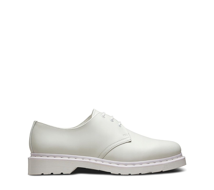 Туфли Dr. Martens 1461 Mono White Smooth Leather Oxford Shoes 14346100