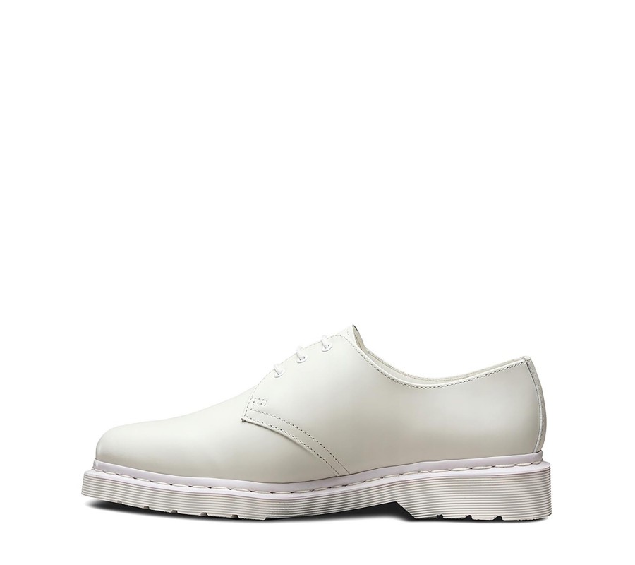 Туфли Dr. Martens 1461 Mono White Smooth Leather Oxford Shoes 14346100