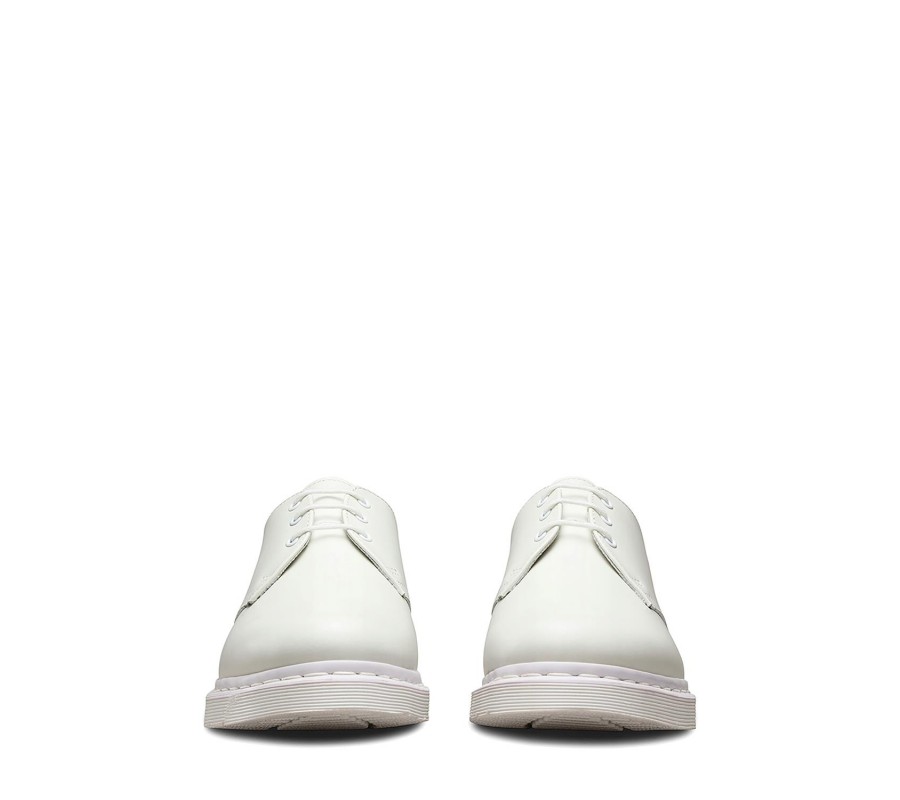 Туфли Dr. Martens 1461 Mono White Smooth Leather Oxford Shoes 14346100
