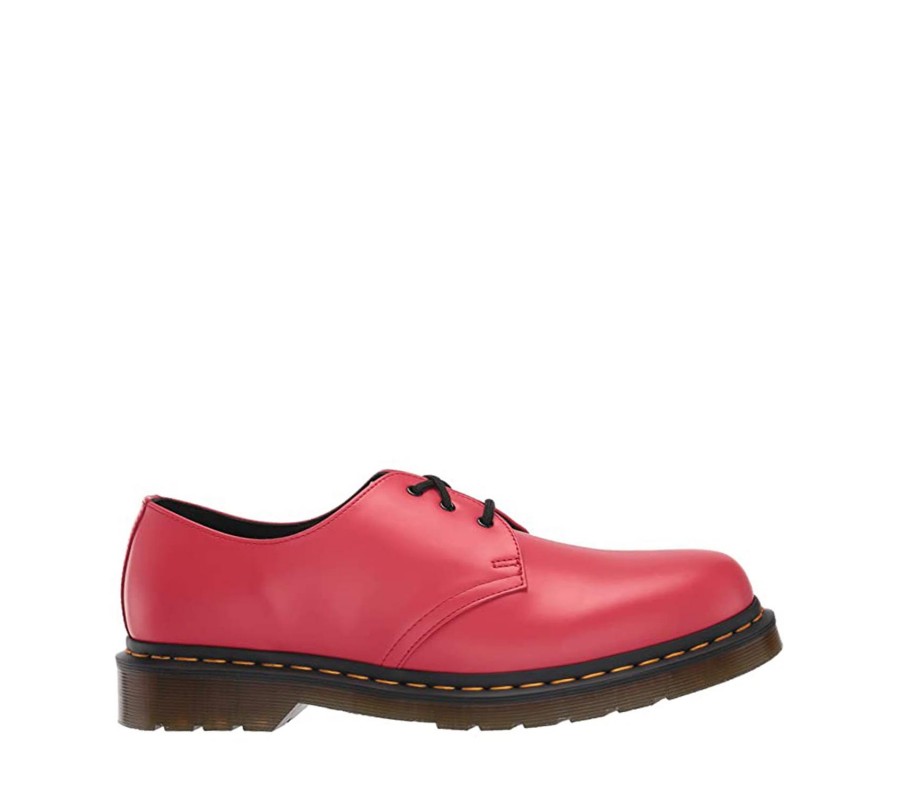 Туфли Dr. Martens 1461 Satchel Red Smooth 24616636