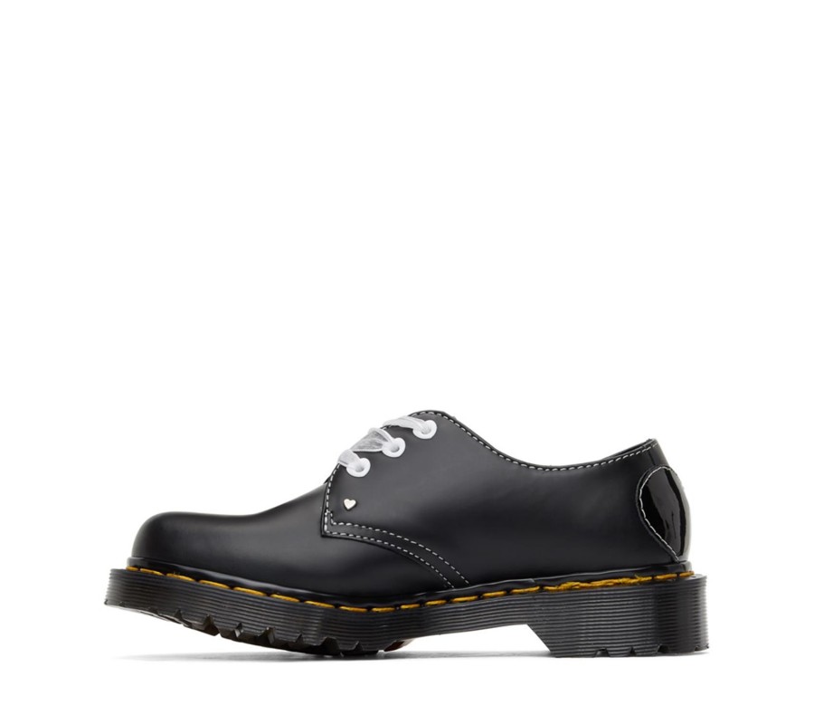 Туфли Dr. Martens 1461 Hearts Black Smooth 26682001