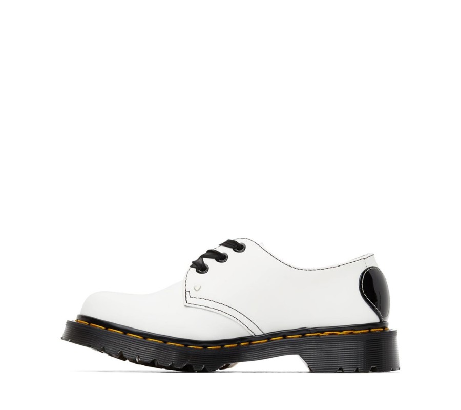 Туфли Dr. Martens 1461 Hearts White Smooth 26682100