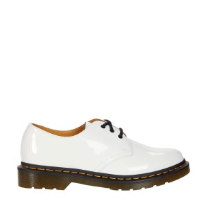 Туфли Dr. Martens 1461 White Women's Patent Leather Oxford Shoes 26754100