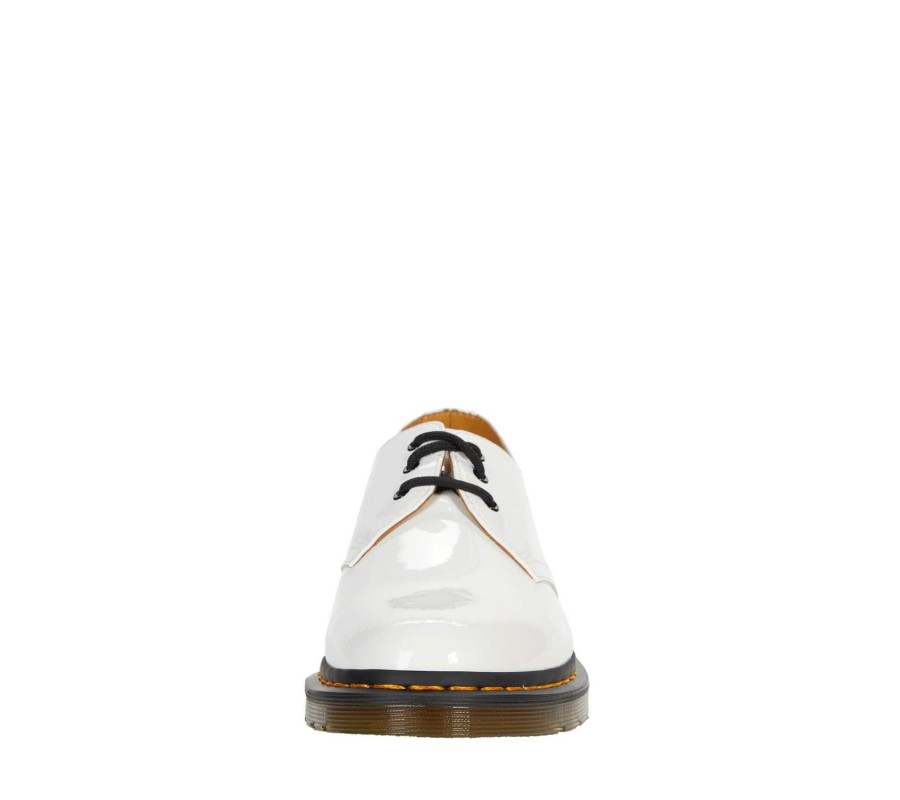 Туфли Dr. Martens 1461 White Women's Patent Leather Oxford Shoes 26754100