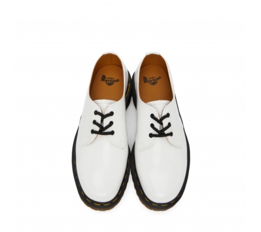 Туфли Dr. Martens 1461 Bex White Patent Leather Oxford Shoes 26888100