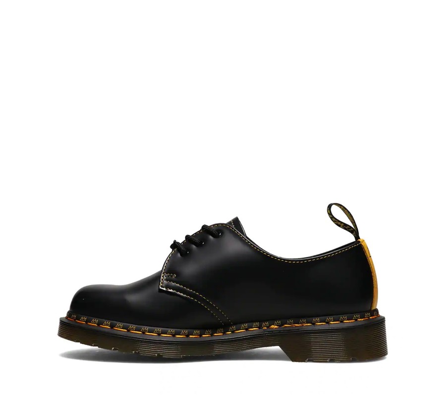 Туфли Dr. Martens 1461 Basquiat Black Smooth Leather Oxford Shoes​ 27186001