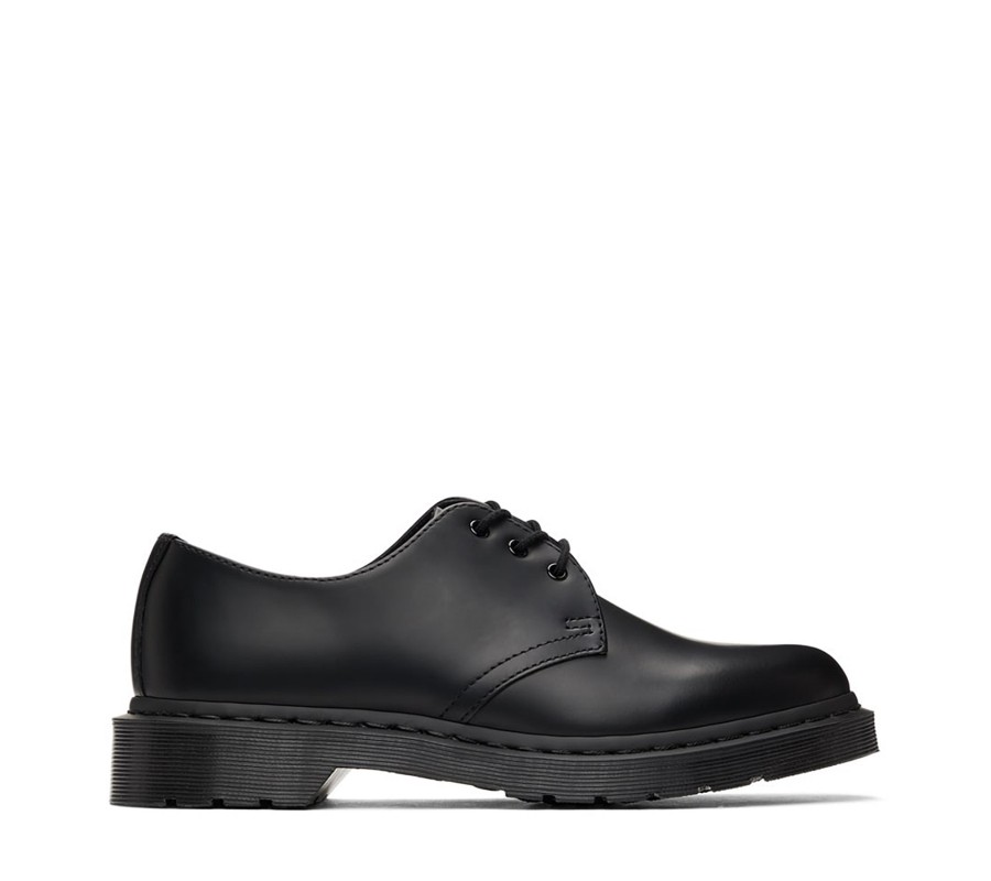 Туфли Dr. Martens 1461 Mono Black Smooth Leather Oxford Shoes 14345001