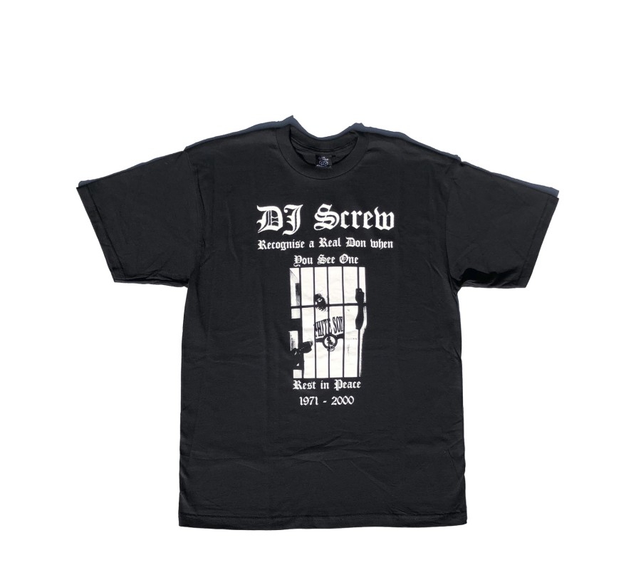 Унисекс футболка Ulika Unknwn Dj Screw Black Tee