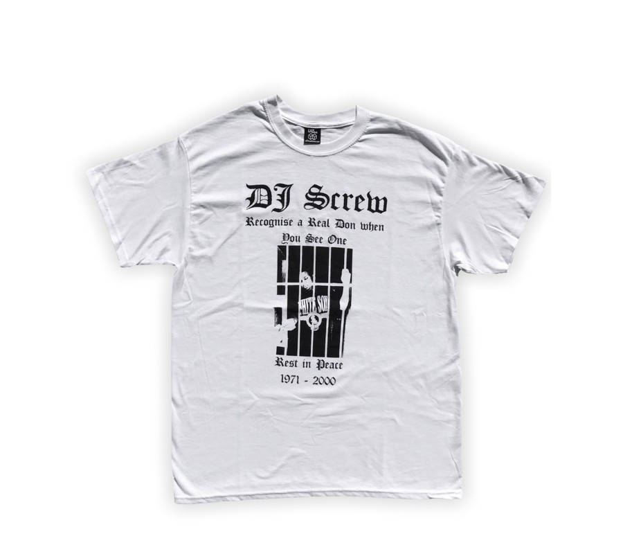 Унисекс футболка Ulika Unknwn Dj Screw White Tee