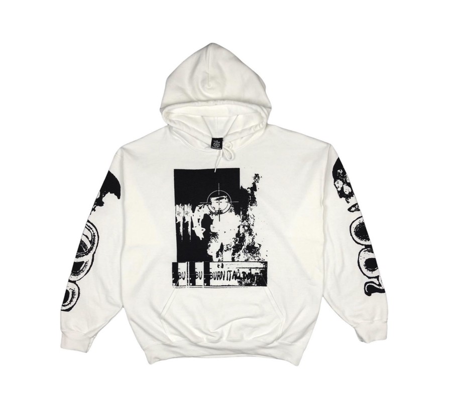 Унисекс худи Ulika Unknwn You Lose White Hoodie