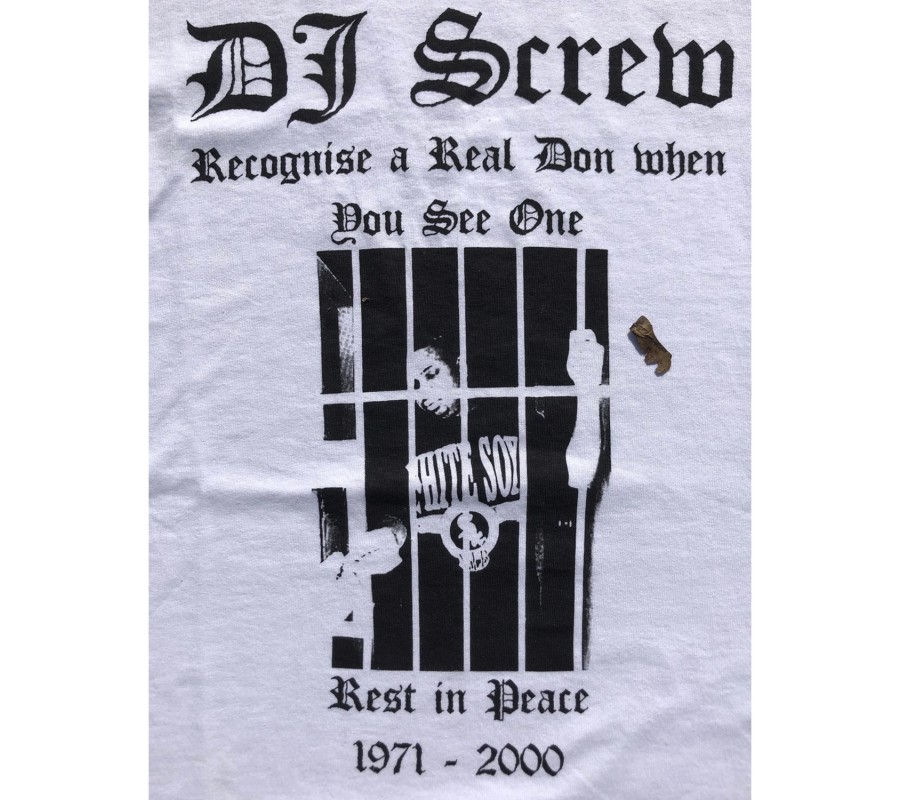 Унисекс футболка Ulika Unknwn Dj Screw White Tee