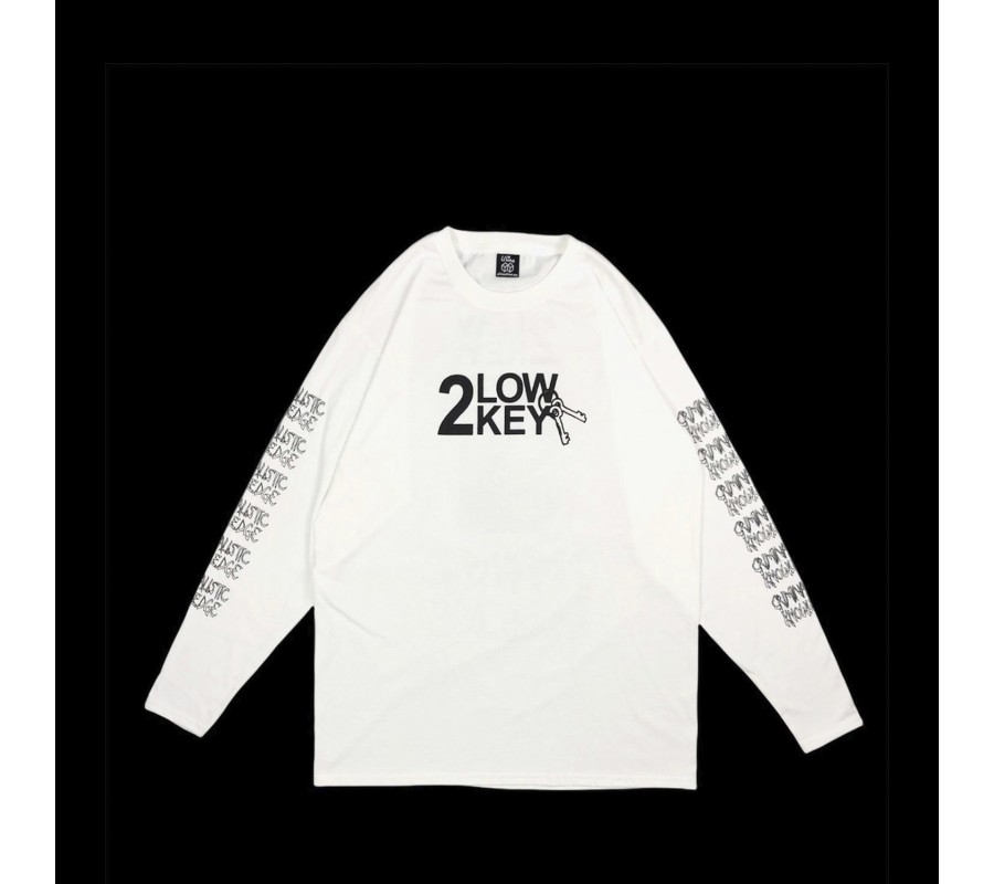 Унисекс лонгслив Ulika Unknwn 2 Low Key LS White Tee