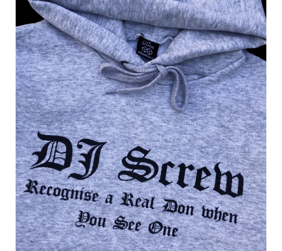 Унисекс худи Ulika Unknwn Dj Screw Grey Hoodie