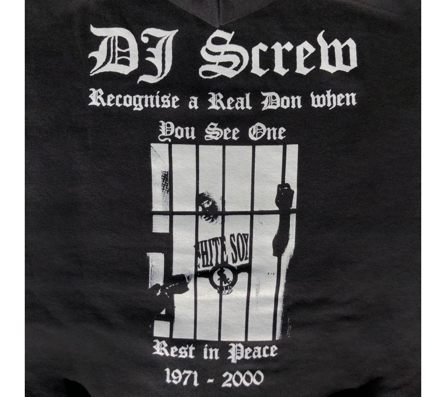 Унисекс худи Ulika Unknwn Dj Screw Black Hoodie