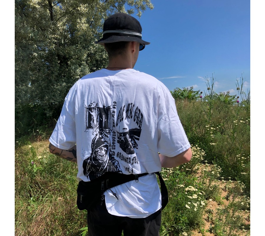 Унисекс футболка Ulika Unknwn Grove Street White Tee
