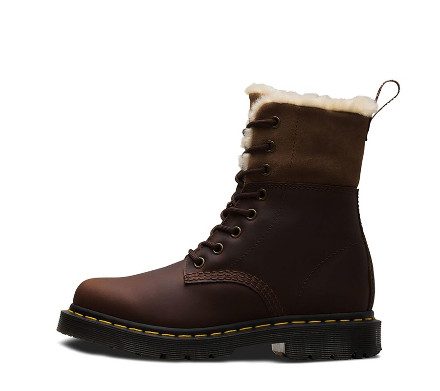 Ботинки Dr. Martens 1460 DM'S Wintergrip Kolbert Dark Faux Fur Lined Boot 24014201