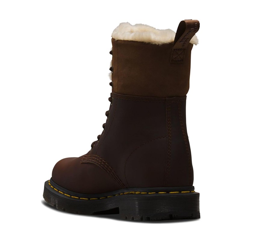 Ботинки Dr. Martens 1460 DM'S Wintergrip Kolbert Dark Faux Fur Lined Boot 24014201