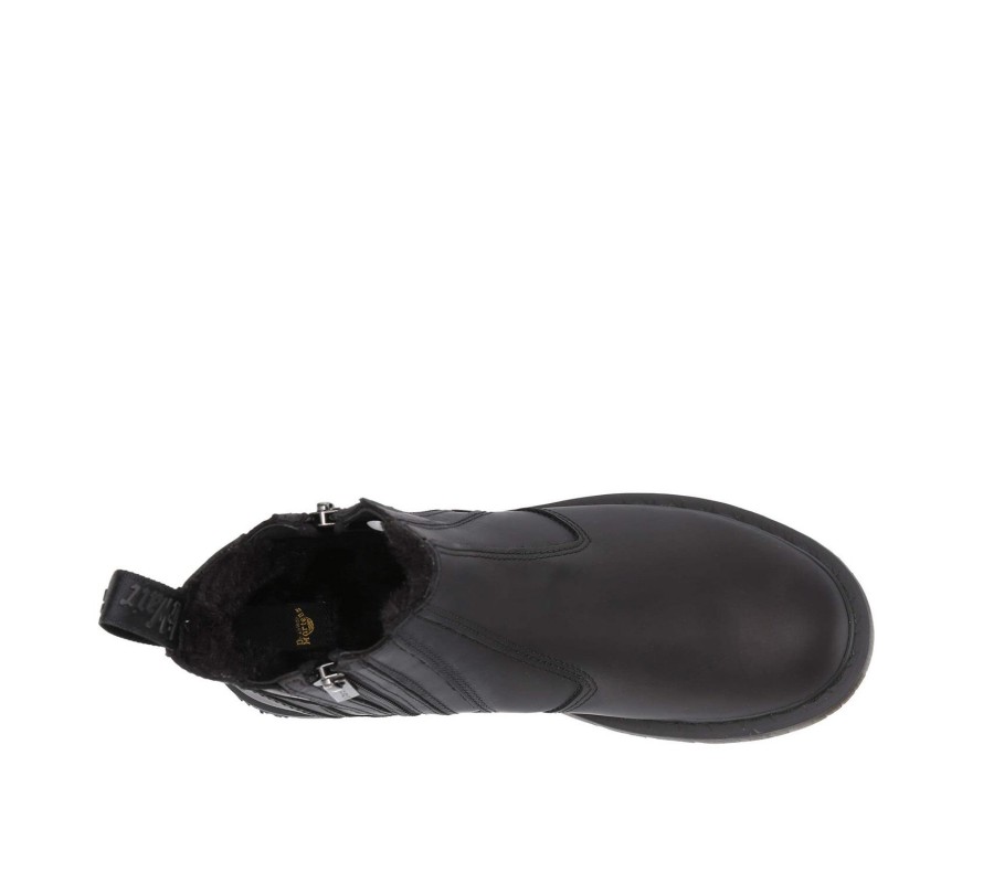 Челси Dr. Martens 2976 Women's DM'S Wintergrip Zip Black Chelsea Boots 24016001