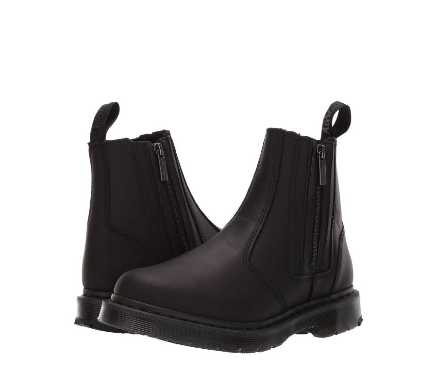 Челси Dr. Martens 2976 Women's DM'S Wintergrip Zip Black Chelsea Boots 24016001