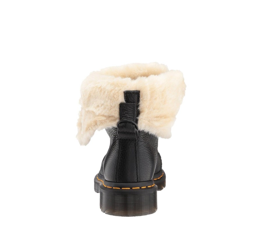 Черевики Dr. Martens Aimilita Black Milled Nappa Faux Fur Lined Boots 24996001